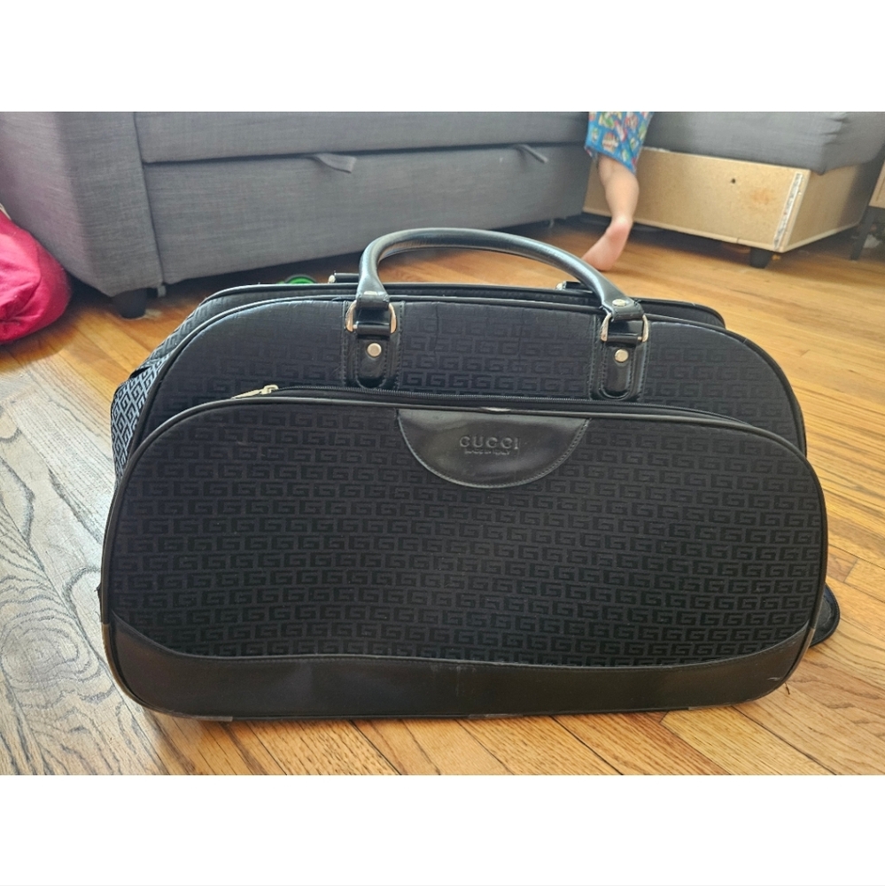 Gucci Black Travel Bag